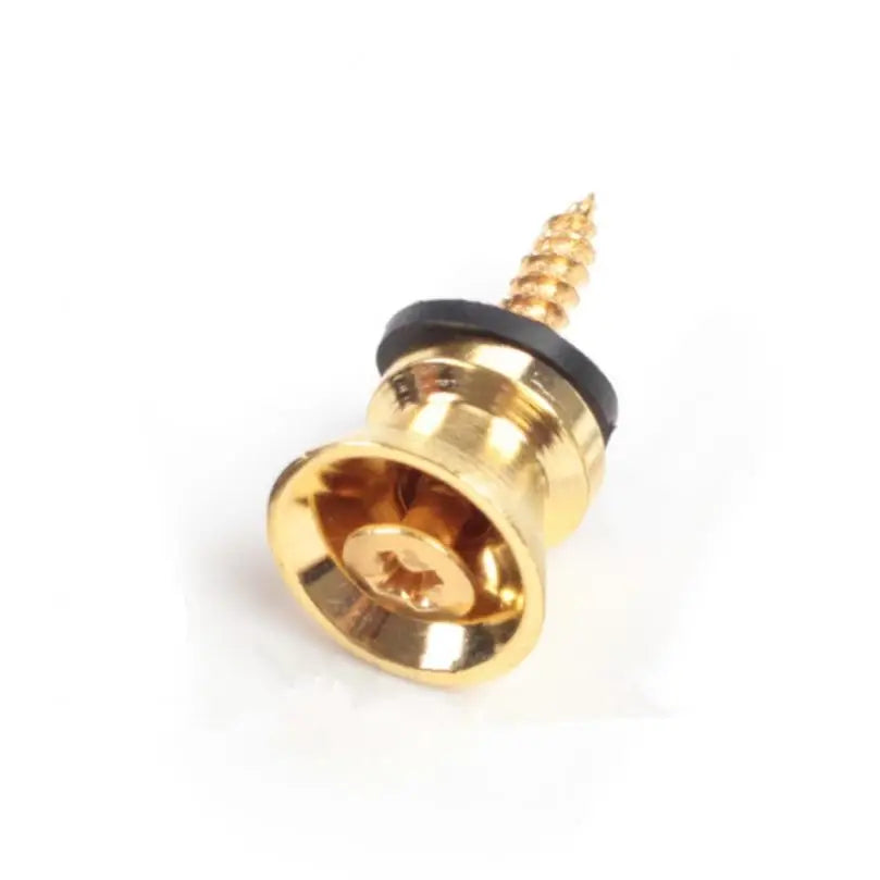 1/2/3/5 Pieces Metal Guitar Strap Lock Button with Mounting Screw for Acoustic / Classical / Electric Guitar Ukulele