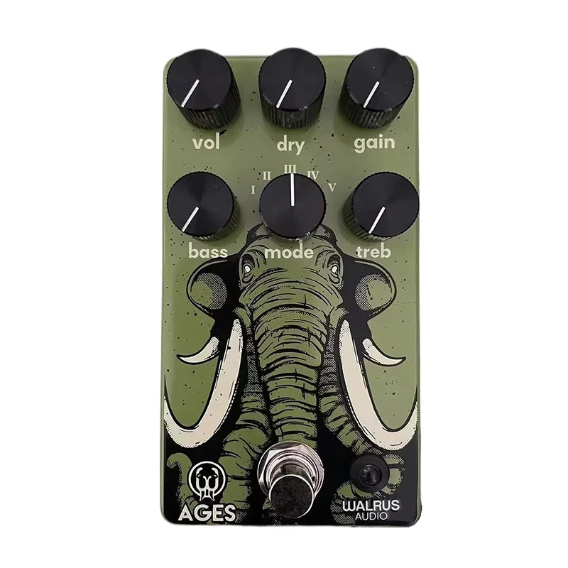 LY-ROCK Walrus Guitar Effects Pedal Five-State Multi-Mode Rock Overdrive Pedal