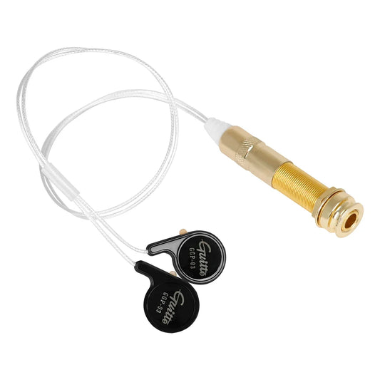 Acoustic Guitar Pickup Piezo Contact Microphone Adhesive Musical Instrument Pickup For Classic Acoustic Guitar Ukulele Violin