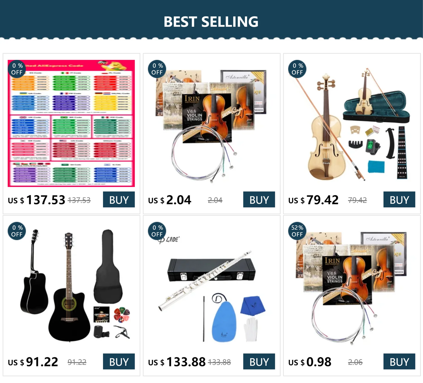 6 Pcs Classical Guitar Strings Nylon Guitar Wire Strings Classic Guitar Rope String Guitar Accessories Musical Instrument Parts