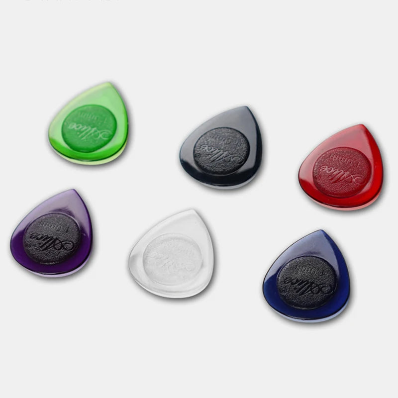 5/10pcs Guitar Picks Water Droplet Shape Acoustic Electric Bass Plectrum Mediator 1/2/3mm Fast Picking Guitar Accessories TMZ