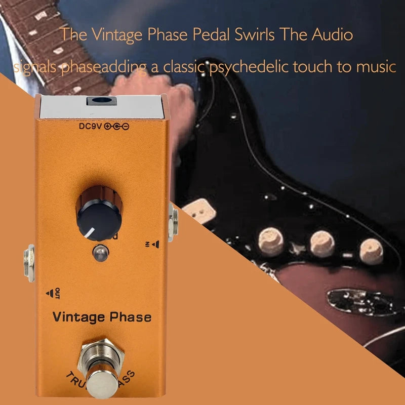 Hot Sale Electric Guitar Effects Pedal Metal Shell 10 Effects True Bypass DC 9V Adapter Powered for Multi Electric Guitars