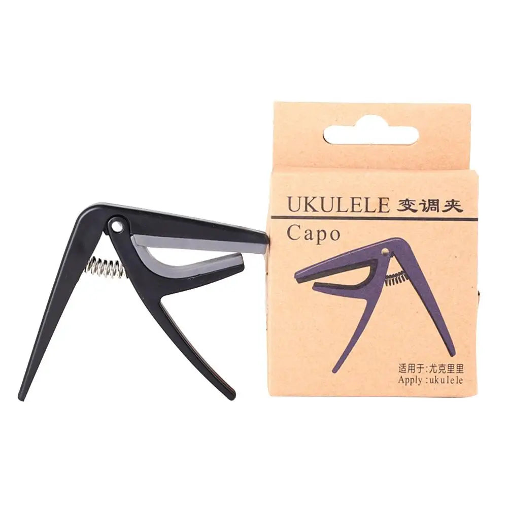 Professional Ukulele Capo Single-handed Quick Change Ukelele Capo 4 Strings Hawaii Guitar Capos Guitar Parts & Accessories