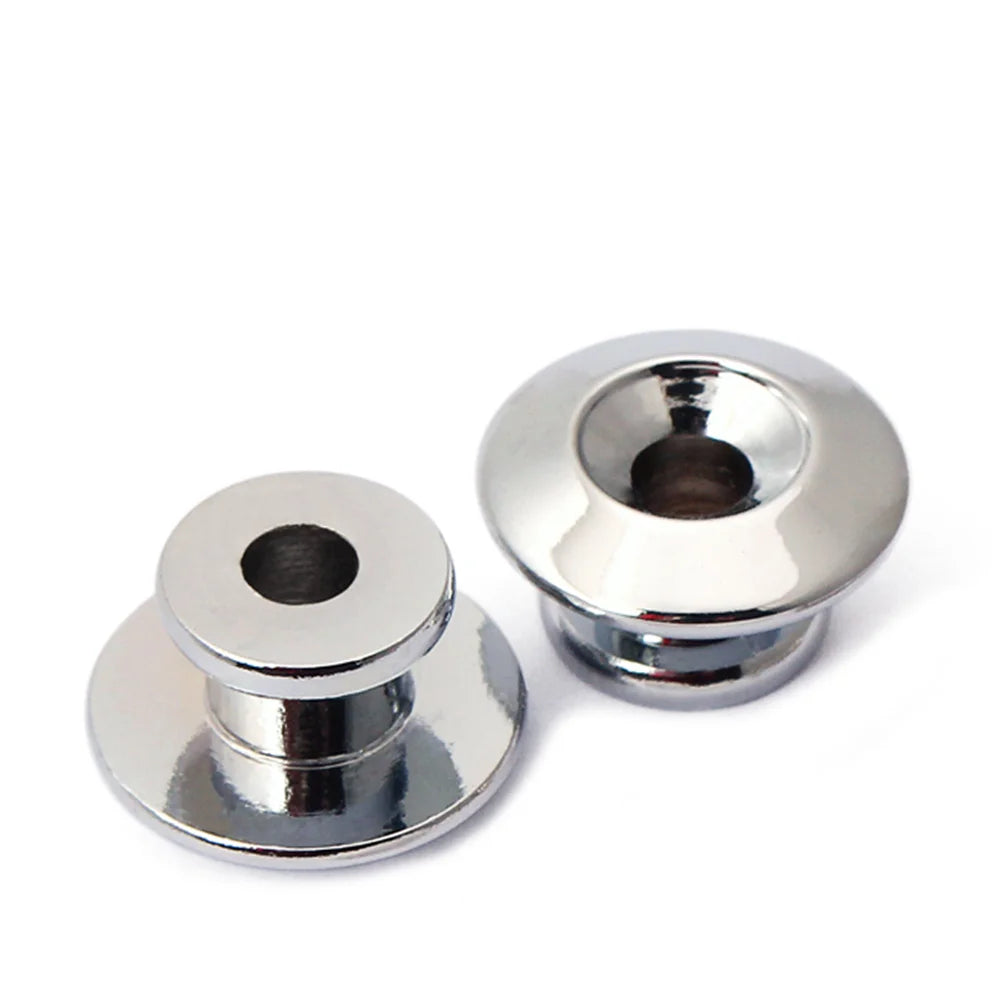 Mushroom Head Guitar Strap Locks Straplock Buttons Guitar Belt Strap Button with Mounting Screws For Acoustic Guitar Parts