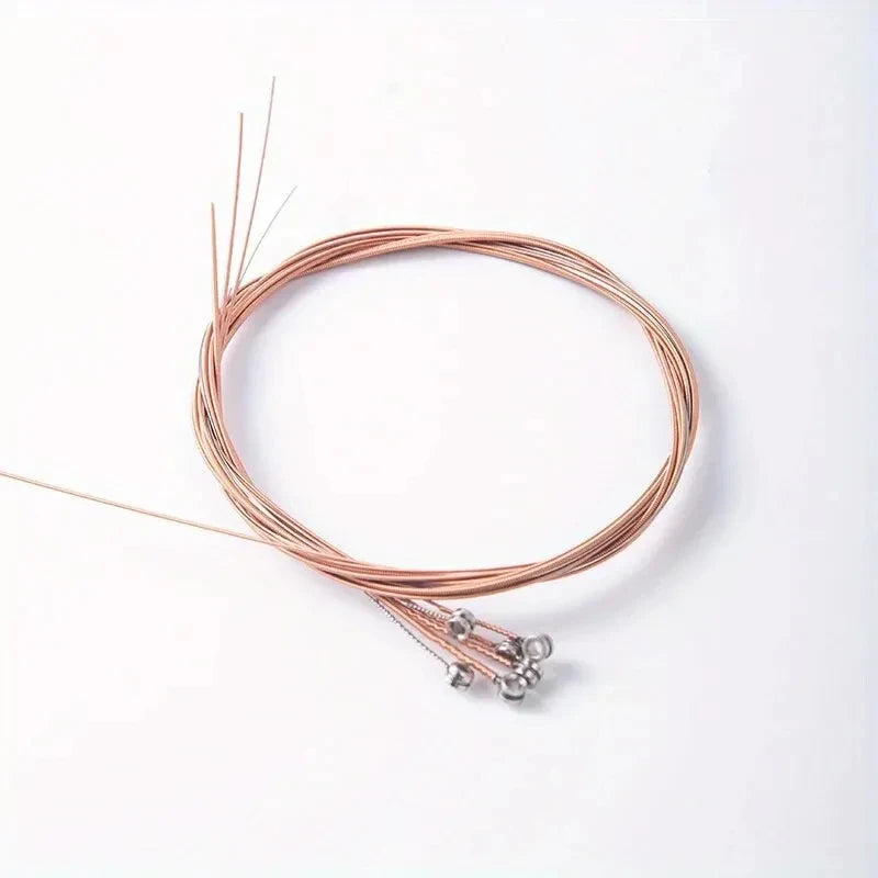 6Pcs/Set High-Quality Acoustic Guitar Strings - Replacement Guitar Strings, Premium Guitar Accessories