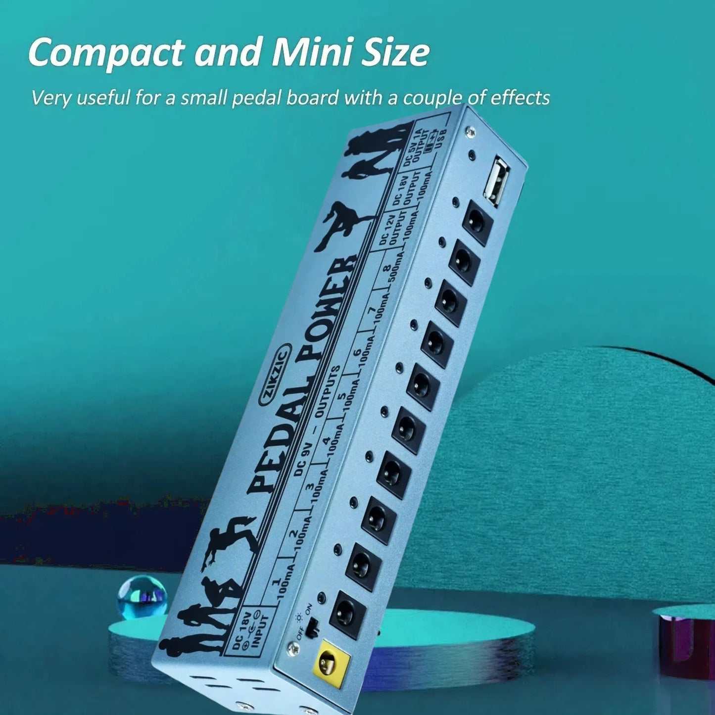 Rowin Guitar Noise Gate Pedal Noise Killer Pedals Noises Suppression Effects For Electric Guitar Hard Soft 2 Modes Noisegate