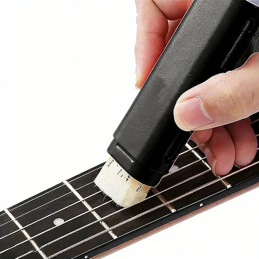 Guitar String Protector Pen Cleaning Guitar String Rust Brush Maintenance Care Set Pen String Cleaning Rust Proof and Removing