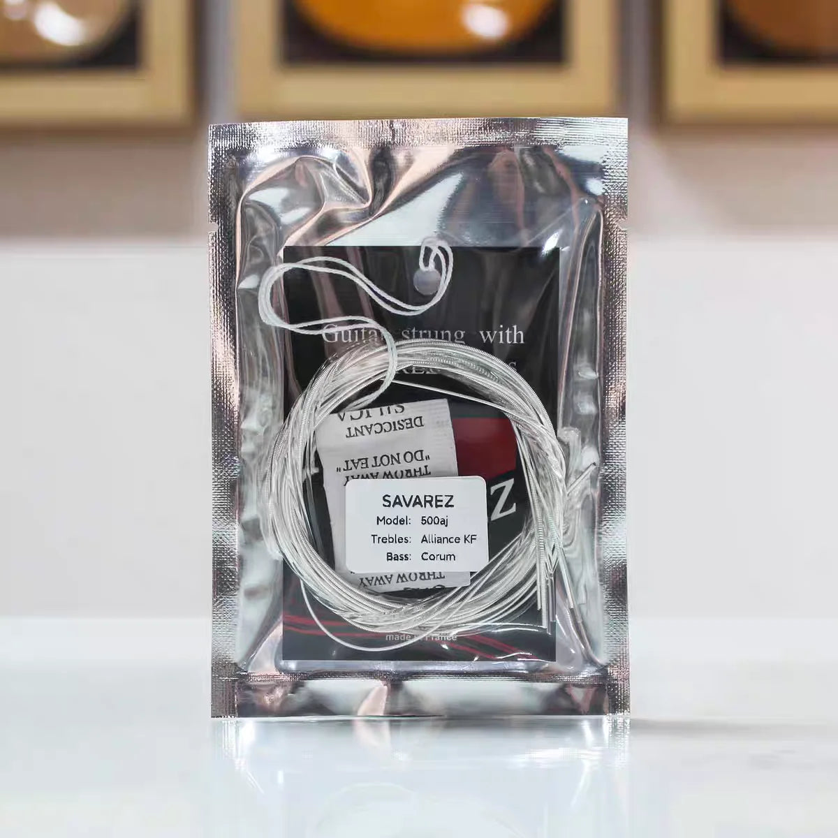 Original Savarez Classic Guitar Strings Nylon Basses Strings For Guitar Classical Bulk Strings One Set Guitar Parts