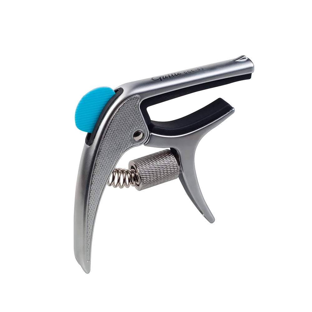 JOYO Guitto Series GGC-02 Guitar Capo Zinc Alloy Made Metal Capo Acoustic Guitar Ukulele Tuning Clamp with Hidden Pick