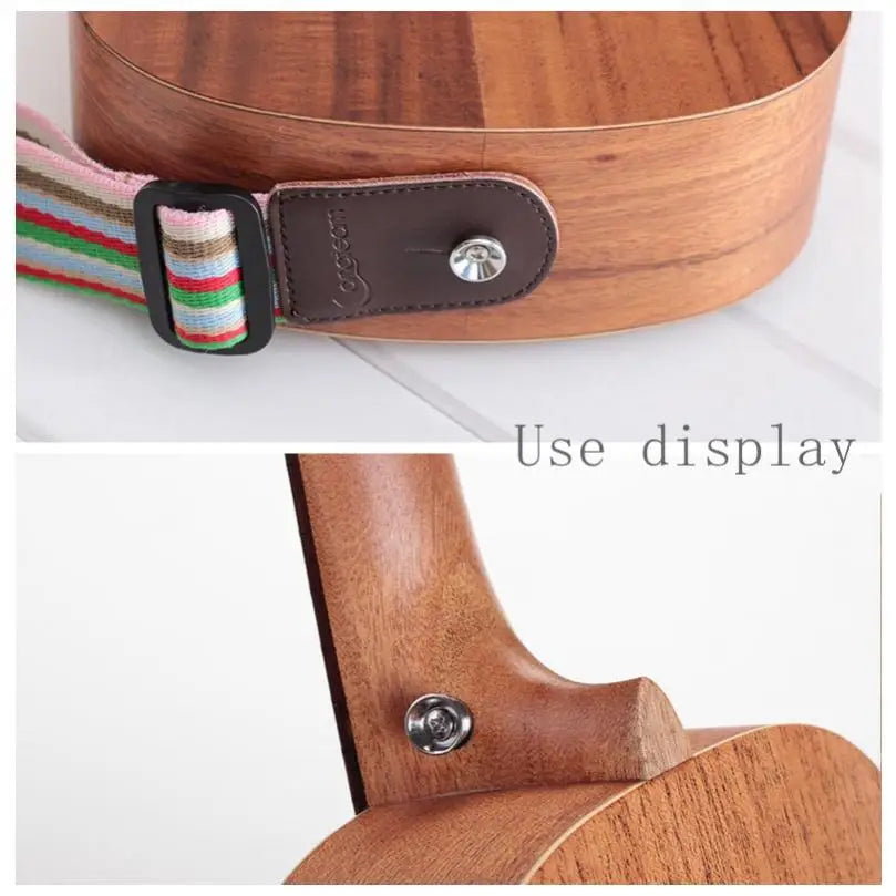 Metal Guitar Strap Lock Button for Acoustic / Classical / Electric Guitar Bass Ukulele with Mounting Screw