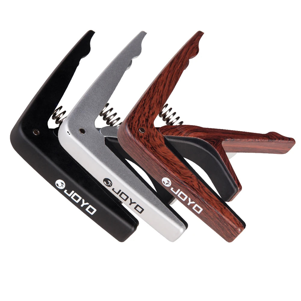 JOYO JCP-01 Guitar Capo High-grade Lightweight 6-String Clamp Metal Capo with Steel Spring for Acoustic Electric Guitar Ukulele