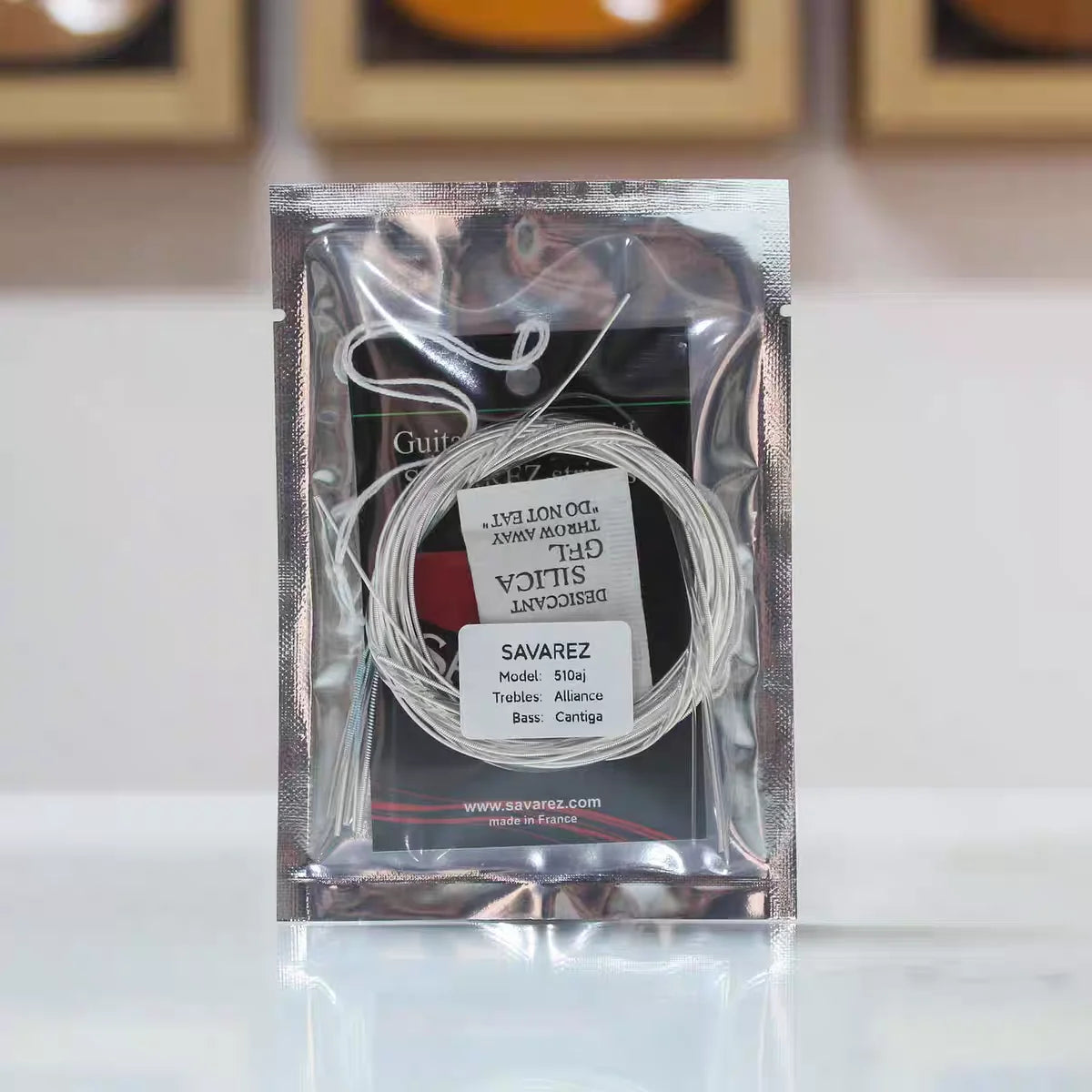 Original Savarez Classic Guitar Strings Nylon Basses Strings For Guitar Classical Bulk Strings One Set Guitar Parts