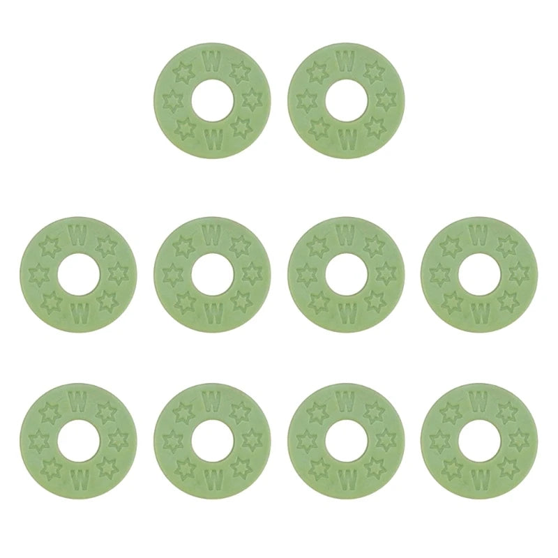 10 Pieces Black Guitar Strap Locking Silicone Strap Locks Rubber Guitar Strap Lock Blocks Guitar Protector Guitar Locks