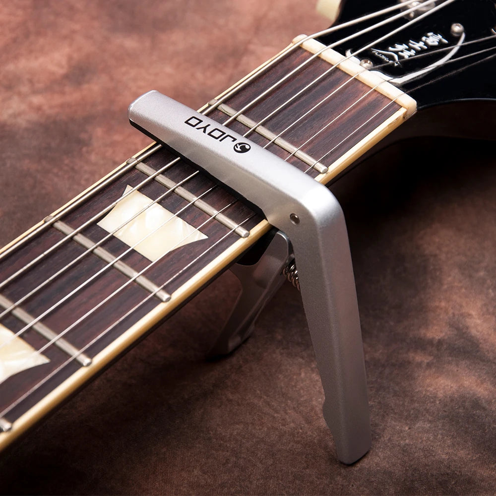 JOYO JCP-01 Guitar Capo High-grade Lightweight 6-String Clamp Metal Capo with Steel Spring for Acoustic Electric Guitar Ukulele