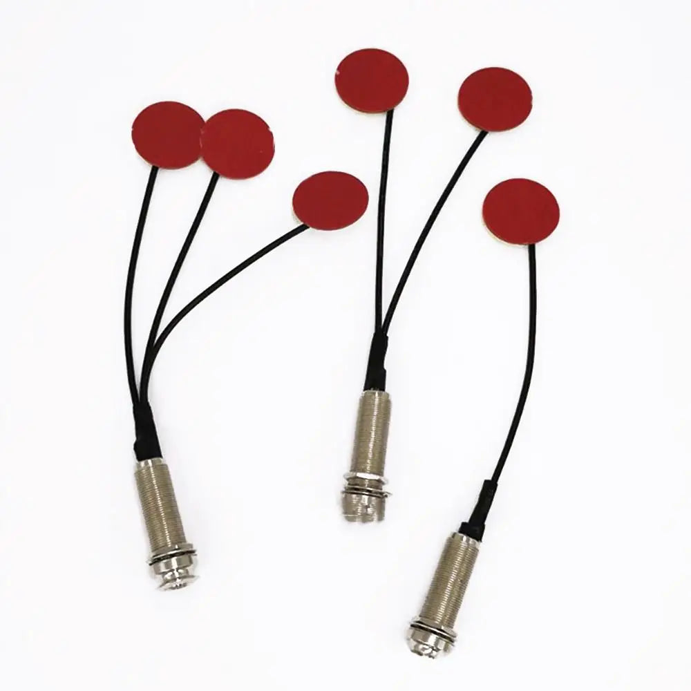 Guitar Pickup Professional Piezo Contact Transducer Microphone Pickup for Guitar Violin Banjo Mandolin Ukulel Guitar Accessories