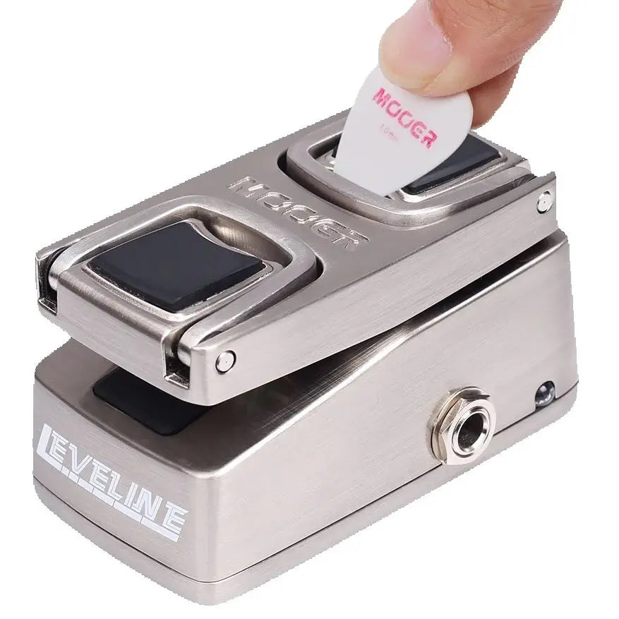 MOOER Guitar Effect Pedal LEVELINE Volume Pedal Pressure Sensing Switching True Bypass Metal Shell Guitar Parts Accessories