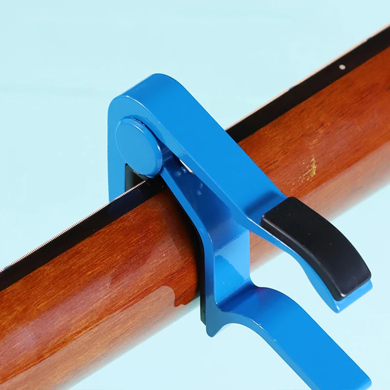 1PC Guitar Capo Aluminum Metal Guitar Clamp Capo Clamp Universal for String Instrument Multifunction Capo Guitar Accessories TMZ