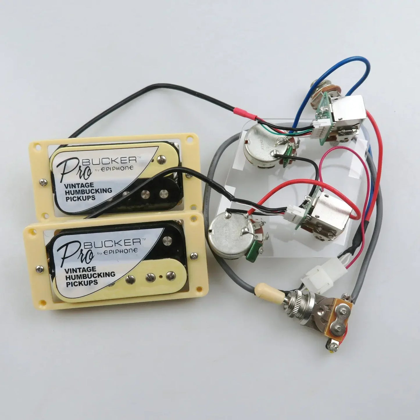 Guitar Pickups Alnico 5 ProBucker Humbucker Pickups Push/Pull Wiring Harness set