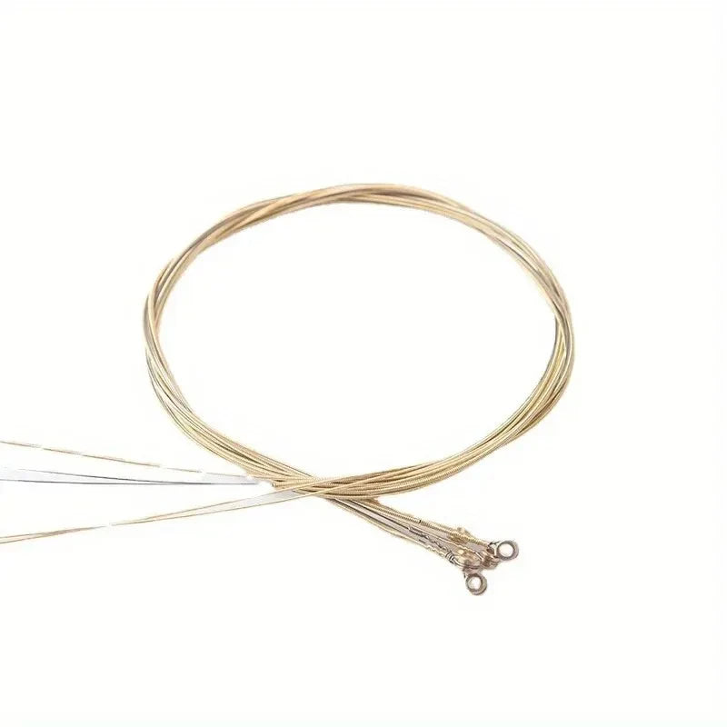 6Pcs/Set High-Quality Acoustic Guitar Strings - Replacement Guitar Strings, Premium Guitar Accessories