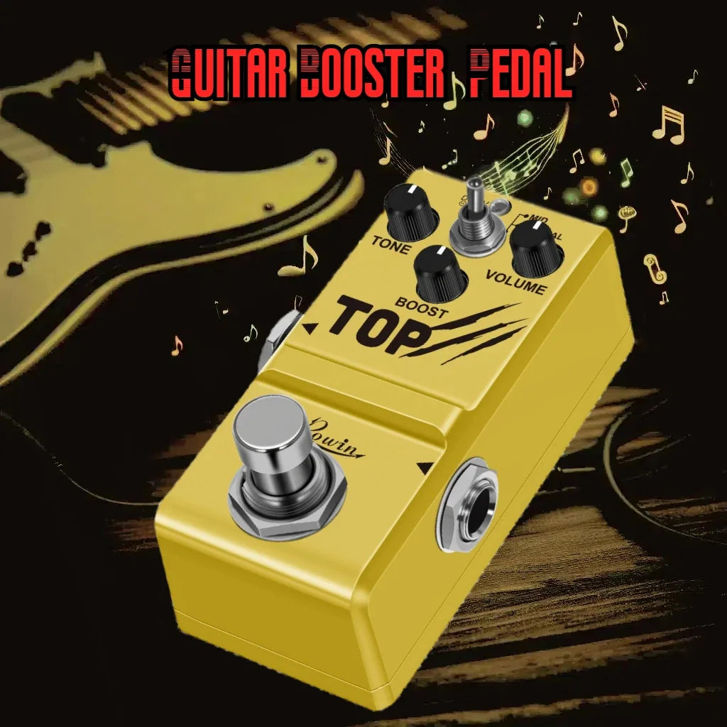 Rowin NANO Guitar Effect Pedals Compressor Flanger Booster Overdrive Delay Tremolo Dumble Distortion for Electric Guitar Bass