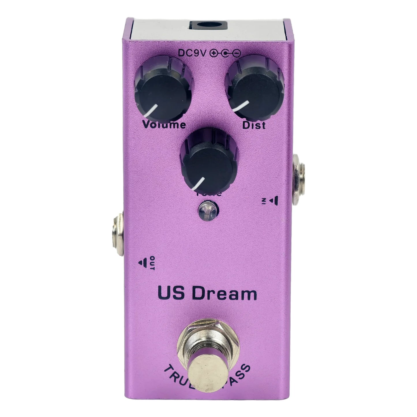 Electric Guitar Pedal: Overdrive/Distortion/Chorus/Delay/Tremolo/Analog Delay, True Bypass