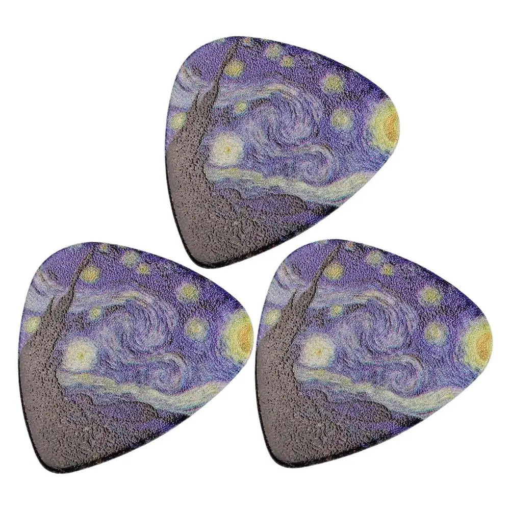 3pcs Guitar Picks  0.46 0.71 0.96 MM Universal Guitar Pick For All Guitar Electric Guitar Bass Ukulele