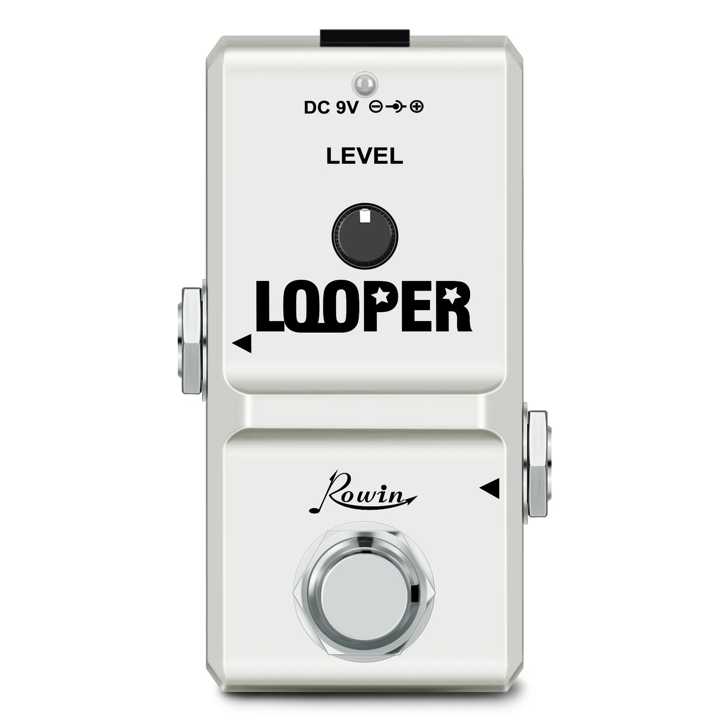 Rowin 48K NANO Looper Electric Guitar Bass Effect Loop Pedal 10 Mins of Recording Unlimited Overdubs USB Port Bypass Mini
