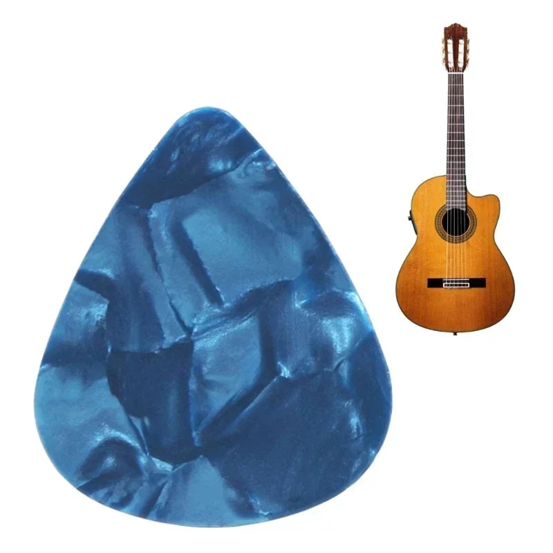 1pc/10pcs Guitar Picks Plectrum Mediator Celluloid Electric Smooth Guitar Picks Bass Acoustic Electric Guitar Accessories