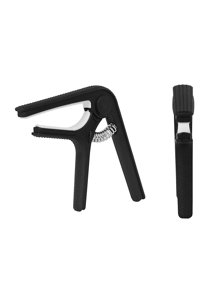 Guitar Capo Universal ABS Tuning Clamp Key Acoustic Electric Guitar Bass Ukulele Guitar Capotraste Guitarra Parts & Accessories