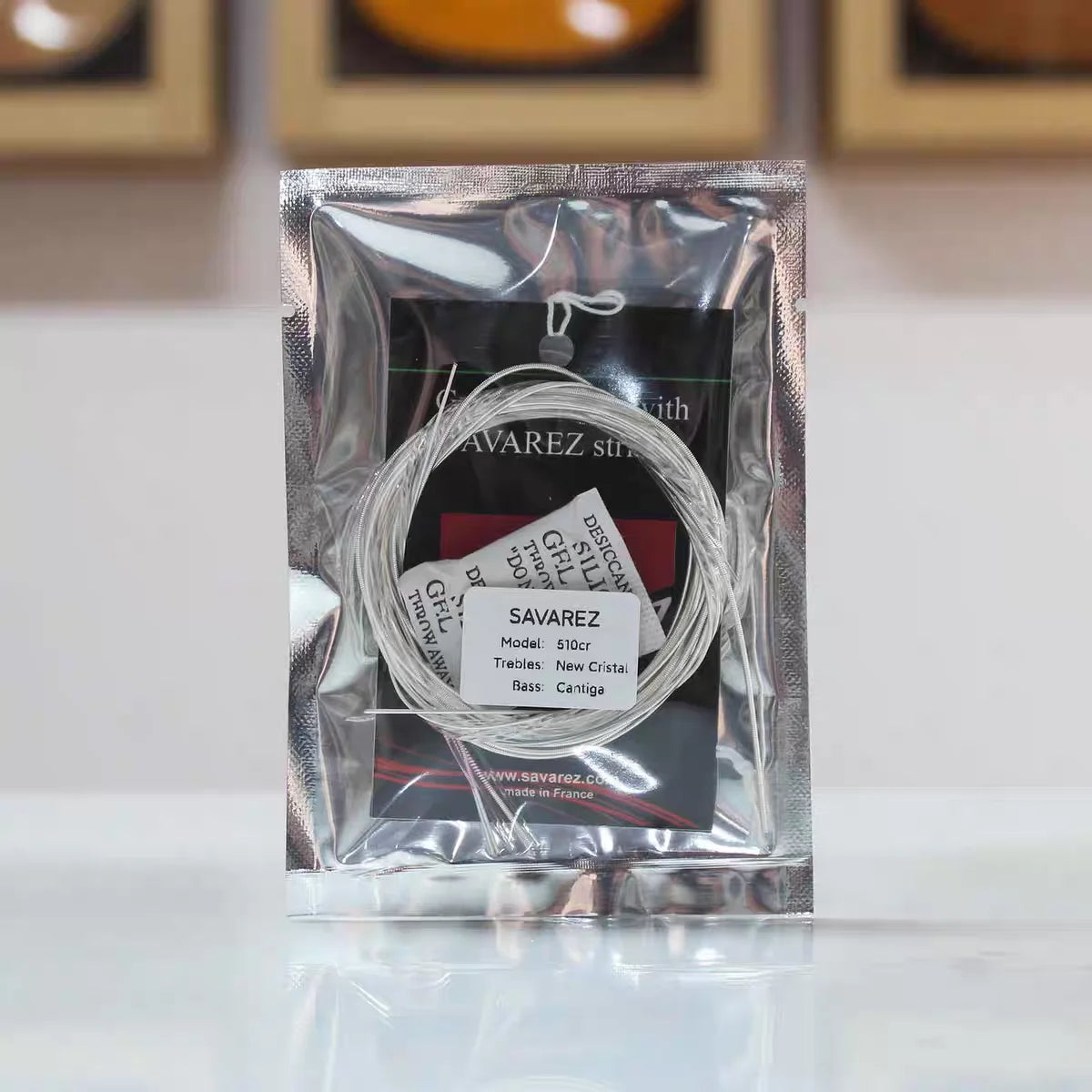 Original Savarez Classic Guitar Strings Nylon Basses Strings For Guitar Classical Bulk Strings One Set Guitar Parts