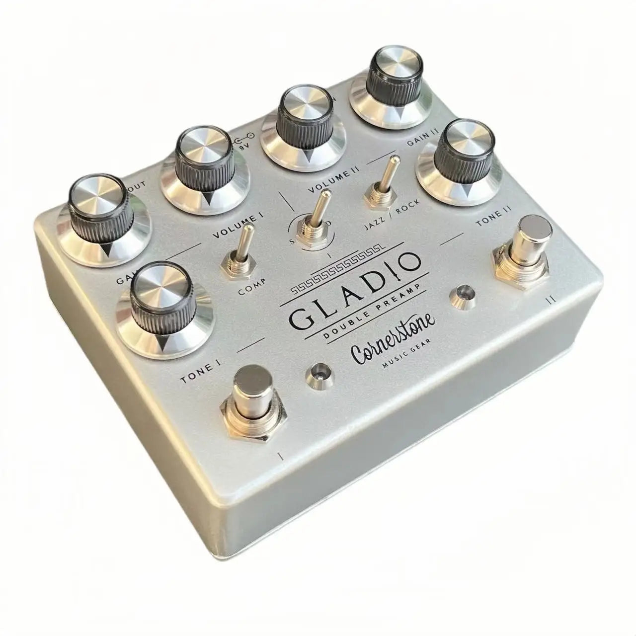 BIG MAN GLADIO Guitar Effect Pedal Distortion Overdrive Dual Overdrive Preamp With True Bypass NEW 1：1