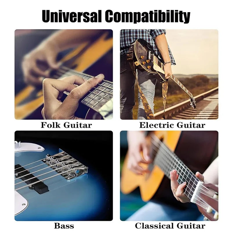 Guitar String Protector Pen Cleaning Guitar String Rust Brush Maintenance Care Set Pen String Cleaning Rust Proof and Removing