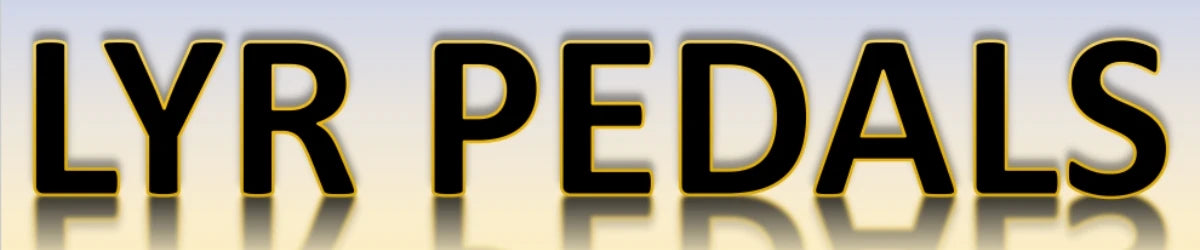 LYR PEDALS ly rock ,Guitar OVERDRIVE effect pedal, king of tone/king of clone, classic guitar pedal, purple, true bypass