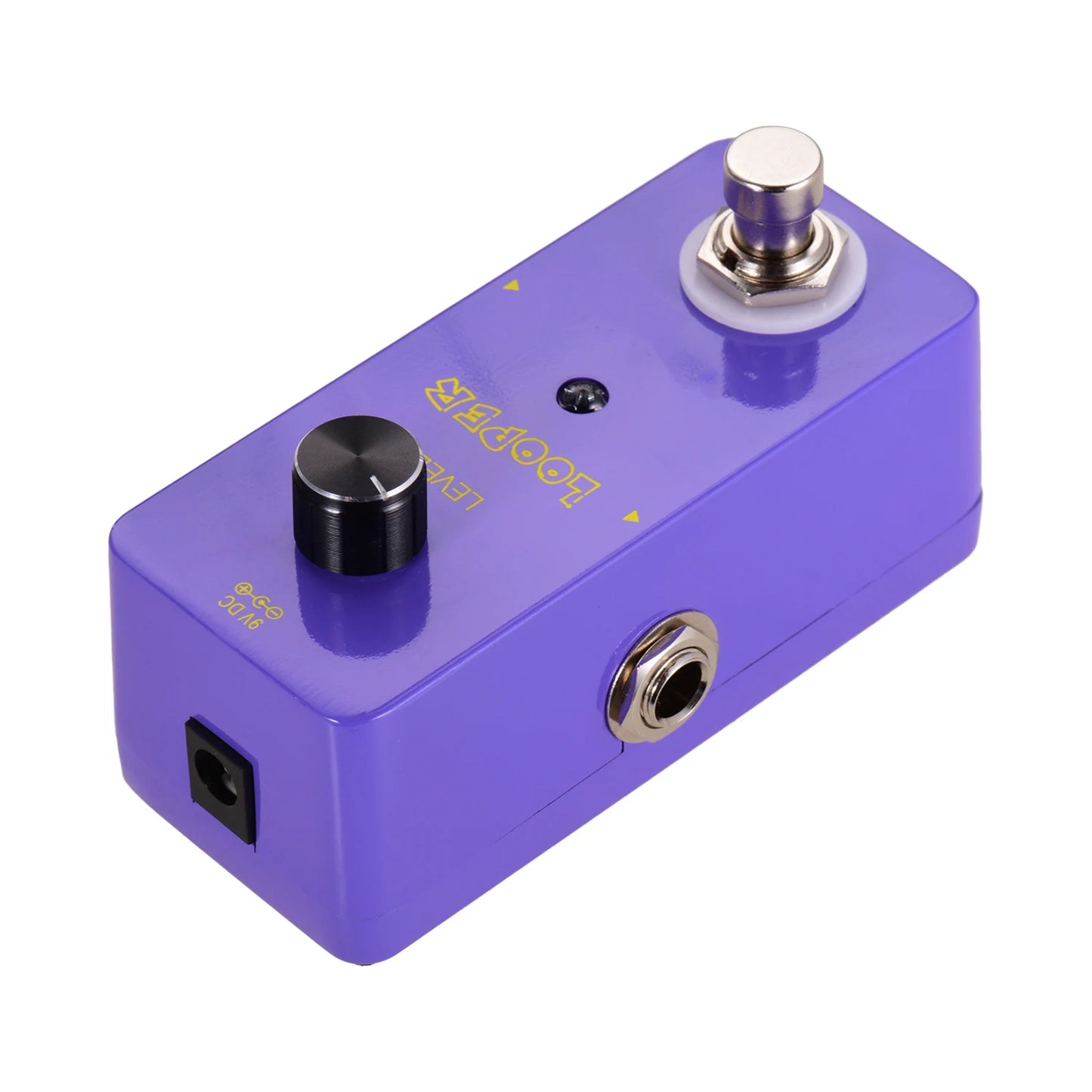 M-VAVE Mini Looper Effect Pedal for Guitar Bass with Unlimited Overdubs 5 Minutes Looping Time USB Interface 48K/24bit 1/4 Inch