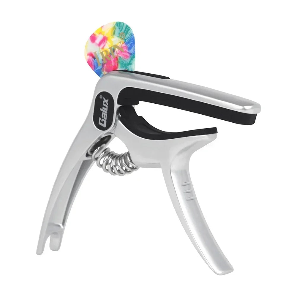GALUX Guitar Universal Capo GC-501A Multifunctional Alloy Capo Acoustic Electric Guitar Bass Ukulele Banjo Accessories&Parts