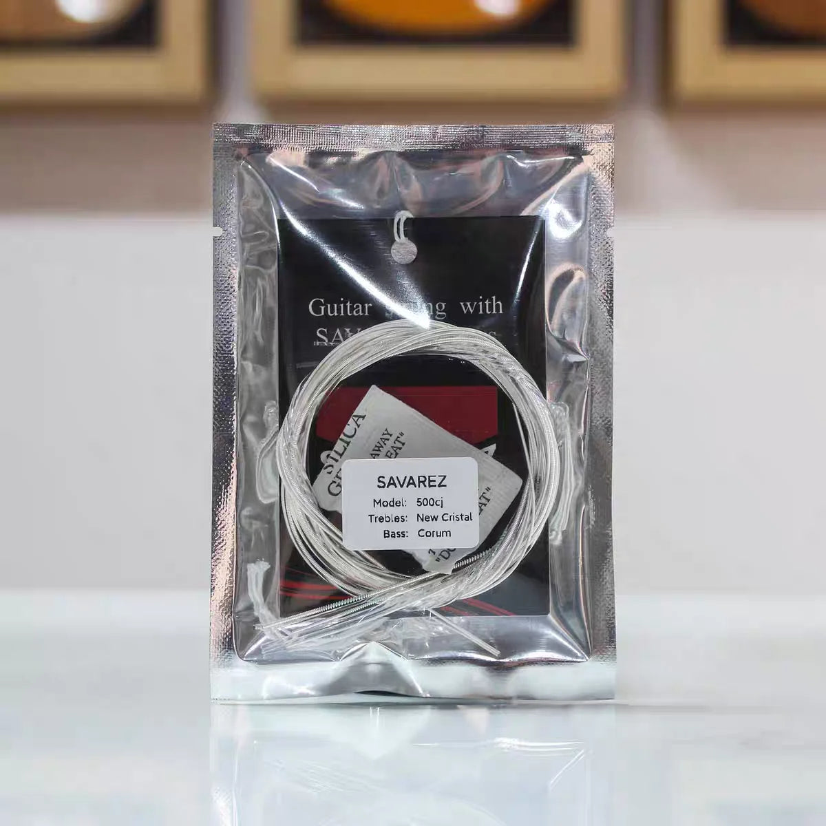 Original Savarez Classic Guitar Strings Nylon Basses Strings For Guitar Classical Bulk Strings One Set Guitar Parts