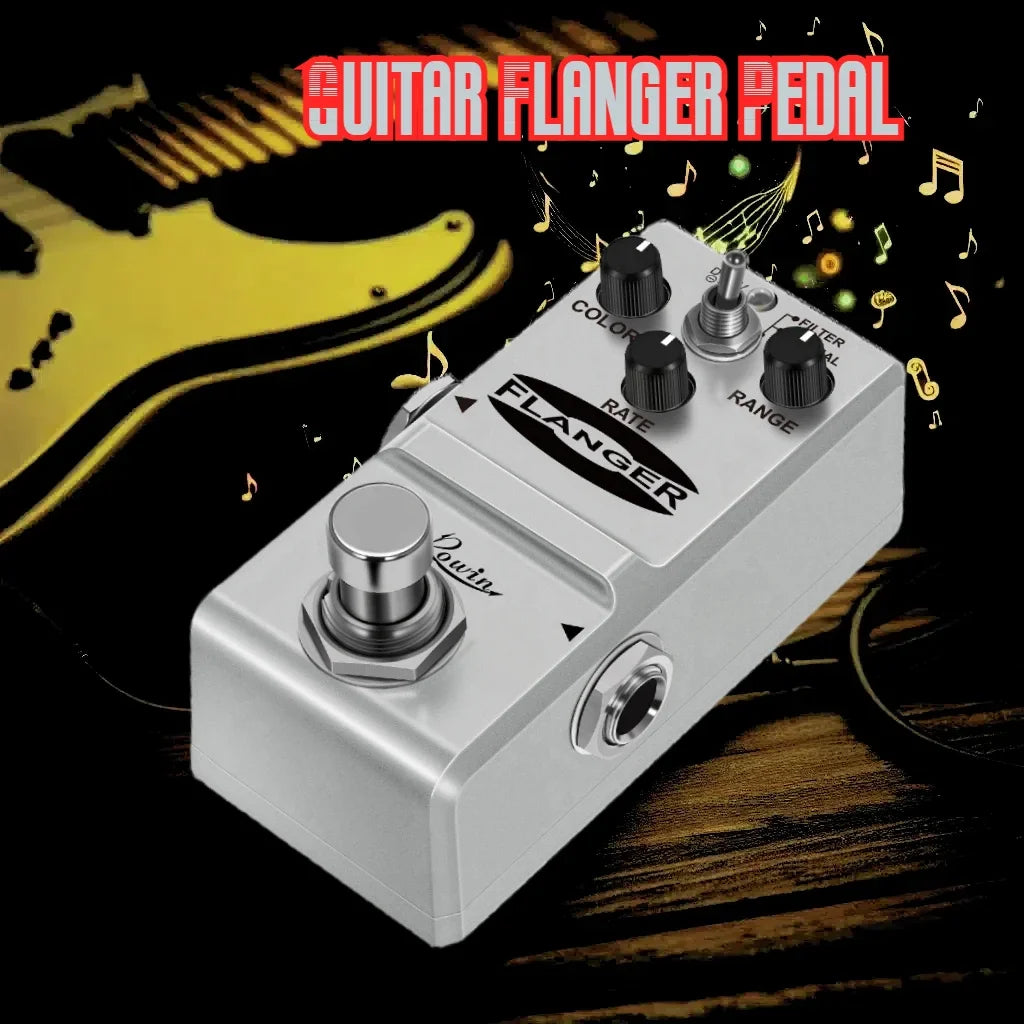 Rowin NANO Guitar Effect Pedals Compressor Flanger Booster Overdrive Delay Tremolo Dumble Distortion for Electric Guitar Bass