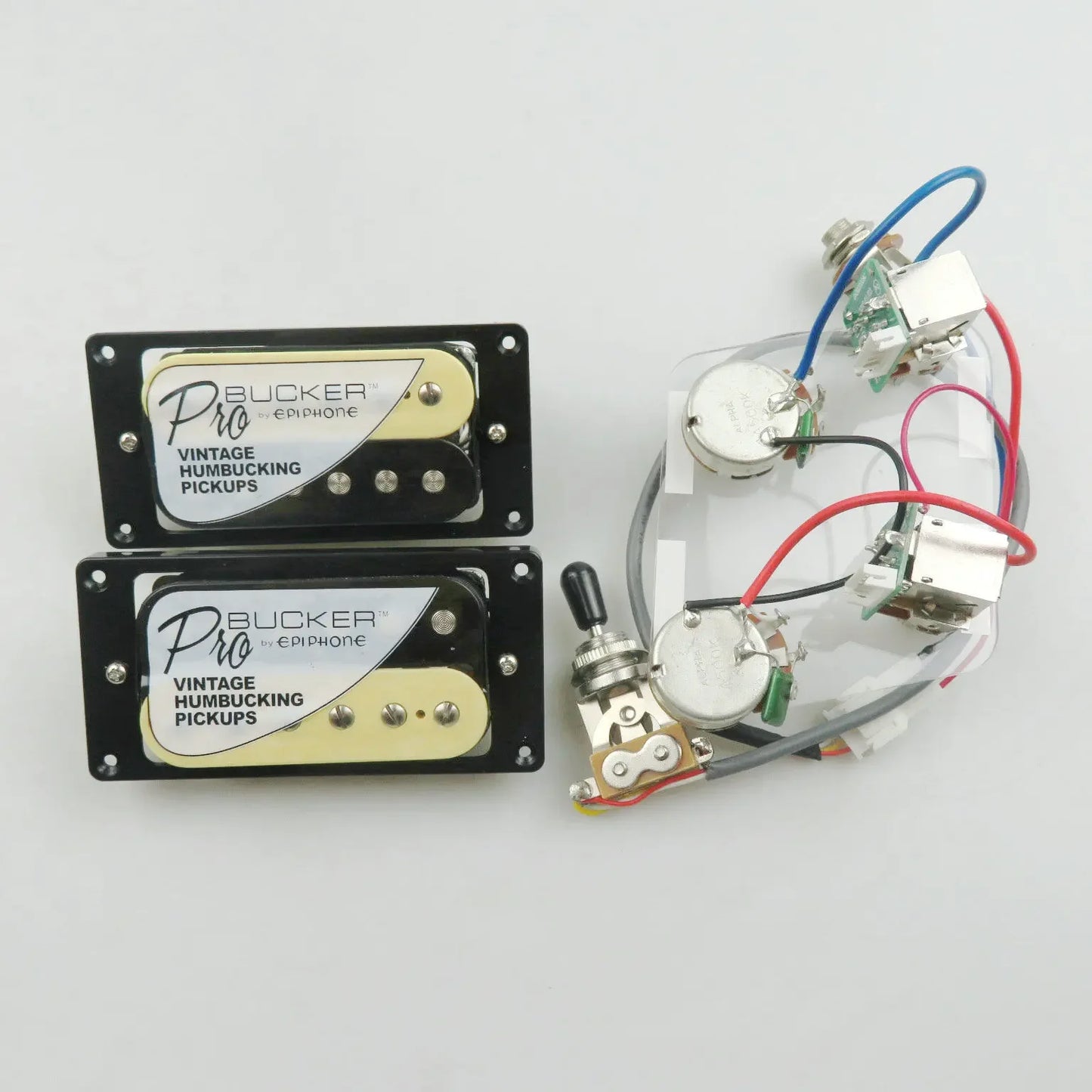 Standard PRO Bucker Alnico Humbucker Pickup Electric Guitar Pickups With Wiring Harness Set