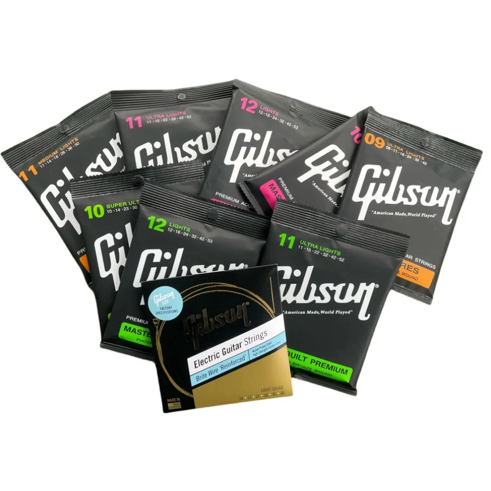 1 SET Electric guitar Strings 09 010 011, Acoustic Guitar Strings 010 011 012