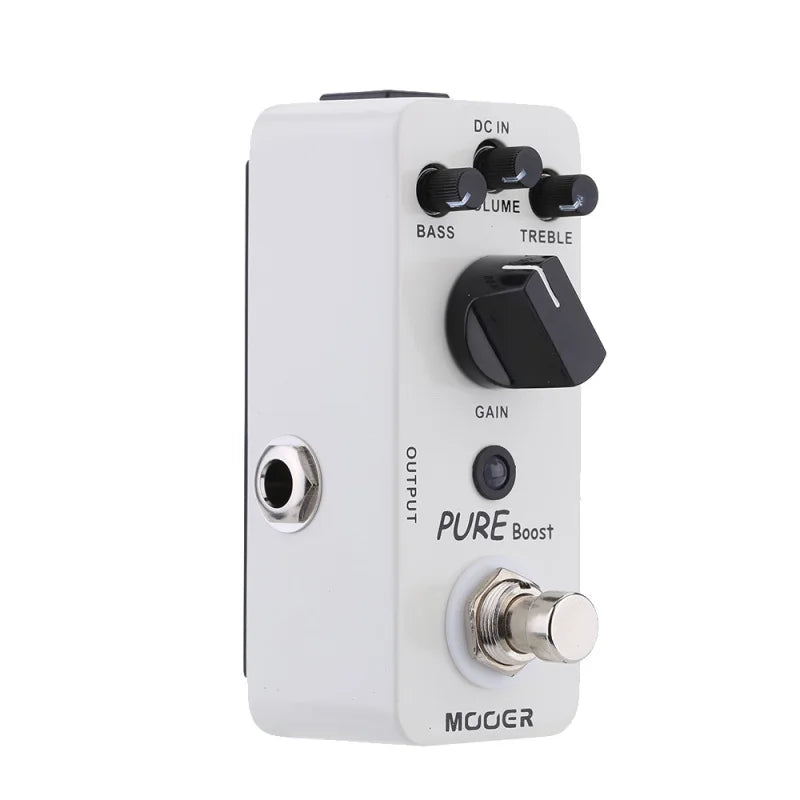 Mooer Pure Boost Micro Mini Boost Effect Pedal for Electric Guitar True Bypass