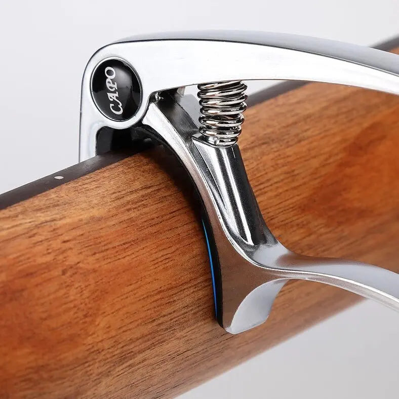 1PC Metal Guitar Capo Aluminum Alloy Guitar Tuner Clamp Professional Key Trigger Capo for Acoustic Electric Musical Instruments