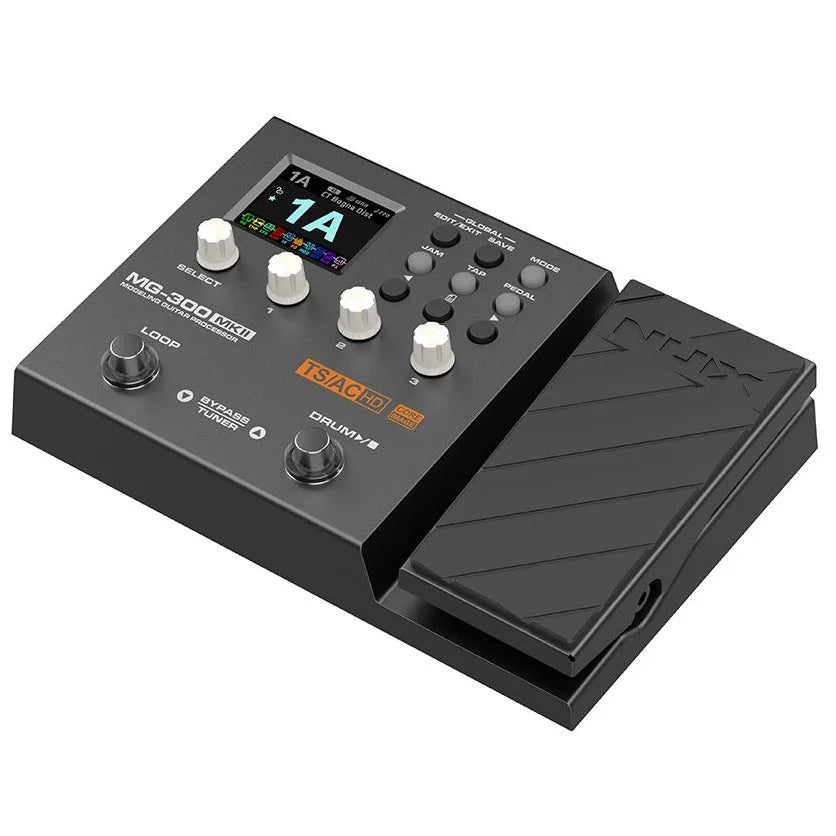 NUX MG-300 MKII Multi-Effects Pedal Amp Modeling Guitar Parts Accessories Algorithm Multi-Effects Pedal Electric Guitar