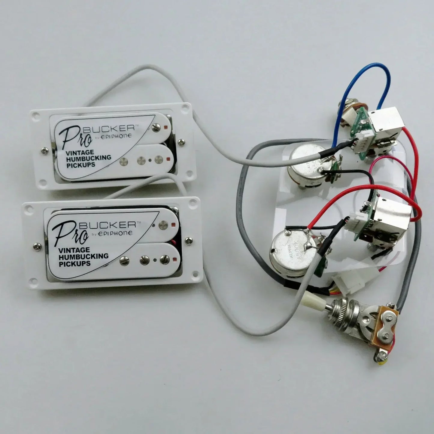 Guitar Pickups Alnico 5 ProBucker Humbucker Pickups Push/Pull Wiring Harness set