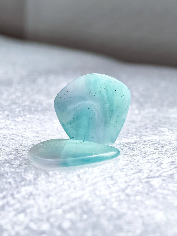 1pc/3pcs Guitar Pick 2.0/2.5 mm Resin Guitar Picks Multiple Colors Marble Pattern, Guitar Accessories