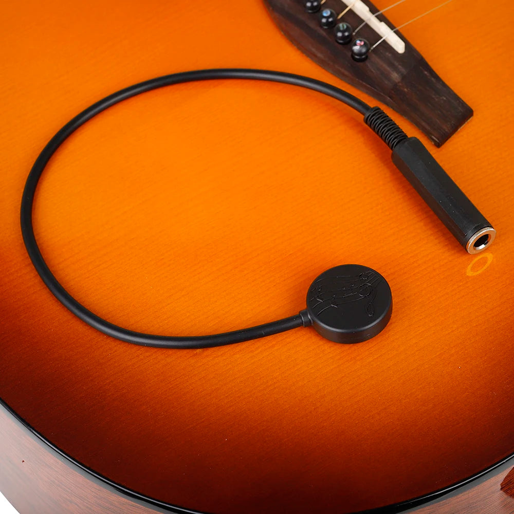 Universal Acoustic Guitar Pickup Piezo Contact Microphone Pickup for Guitar Ukulele Violin Pickup Guitar Parts & Accessories